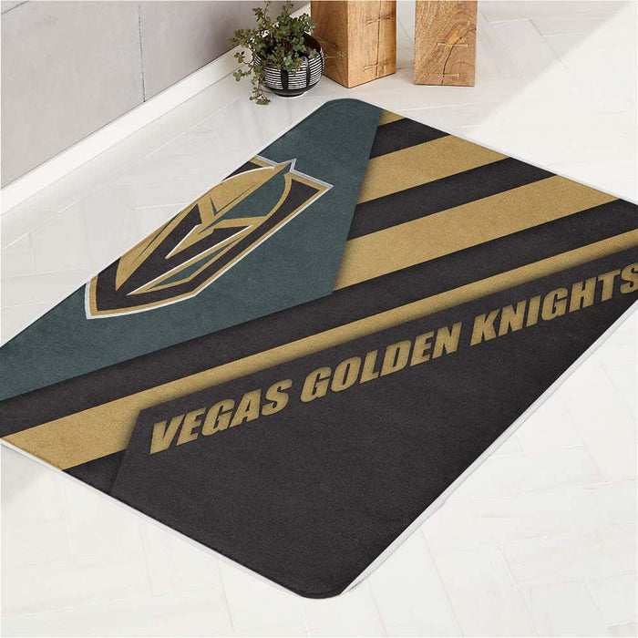 faded vegas golden knights shapes bath rugs