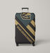 faded vegas golden knights shapes Luggage Covers | Suitcase