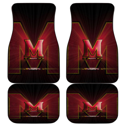 Maryland Terps Car floor mats Universal fit