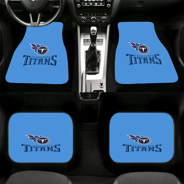 falling ball of tennessee titans team Car floor mats Universal fit