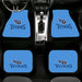 falling ball of tennessee titans team Car floor mats Universal fit