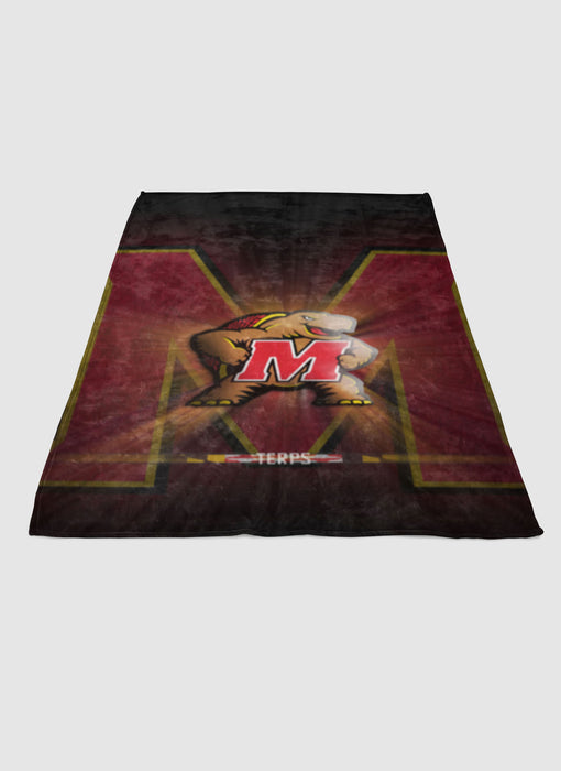 Maryland Terrapins soft fleece blanket