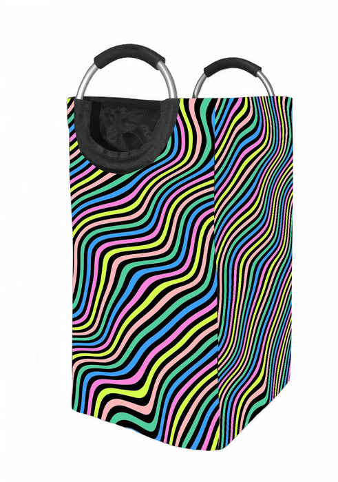 falling down line like tame impala Laundry Hamper | Laundry Basket