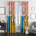 expression jake and finn adventure time window curtains