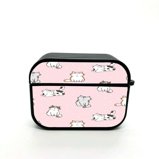 family of cute cats for your pet airpods case