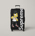 fancy simpsons use supreme Luggage Covers | Suitcase