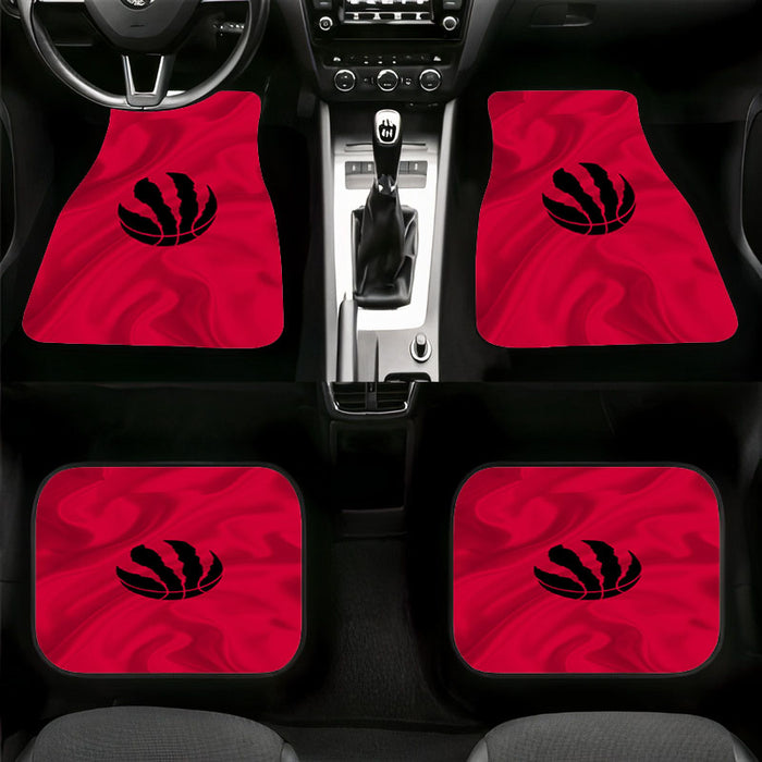 flag wave toronto raptors pink Car floor mats Universal fit