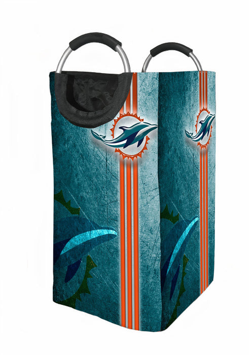 miami dolphin 2 Laundry Hamper | Laundry Basket