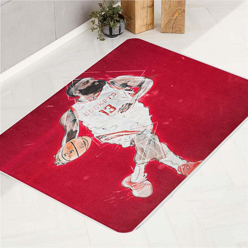 faster than anything nba player bath rugs