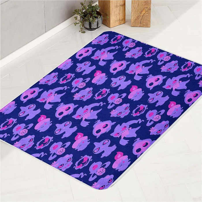 fantasma species pokemon bath rugs