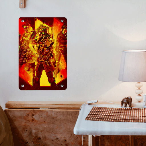 favourite characters of apex legends Poster Metal print wall art