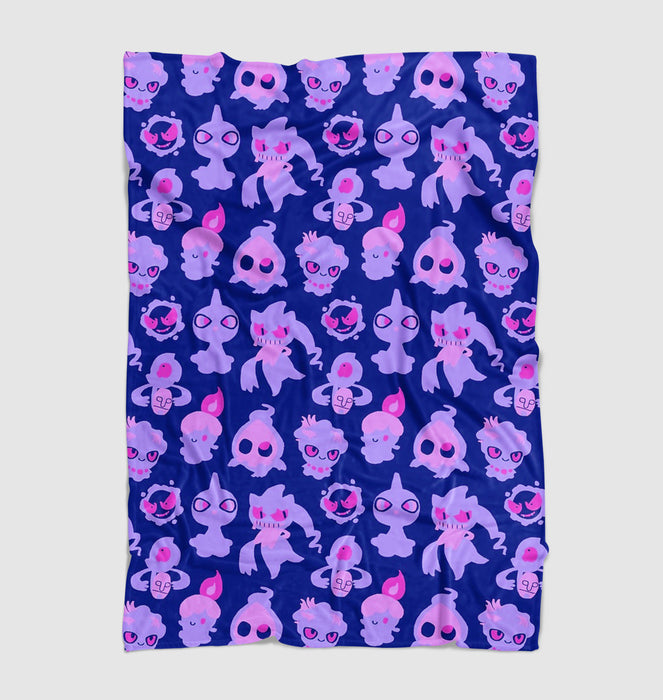 fantasma species pokemon Ultra soft fleece blanket