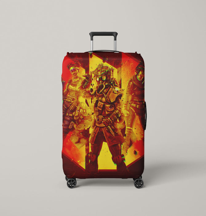 favourite characters of apex legends Luggage Covers | Suitcase