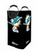 miami dolphins logos on blk Laundry Hamper | Laundry Basket