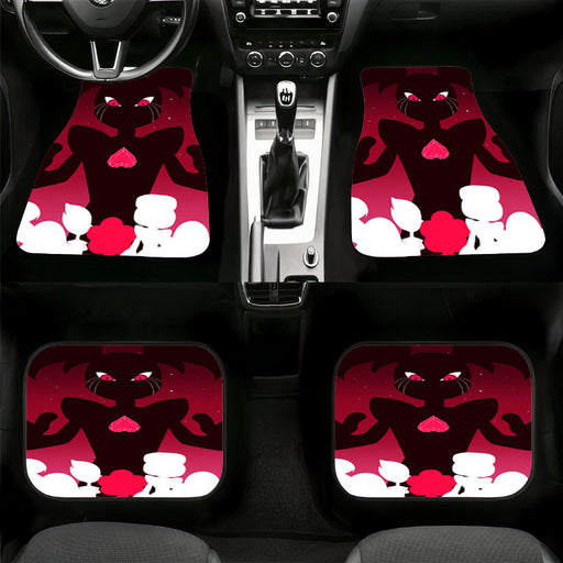 fliped heart silhouette steven universe Car floor mats Universal fit