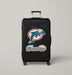 miami dolphins nfl icon 1 Luggage Cover | suitcase