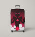 fliped heart silhouette steven universe Luggage Covers | Suitcase