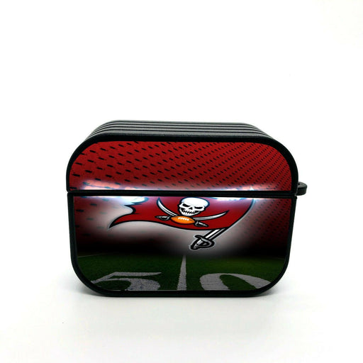 field of skull team buccaneers football airpod case