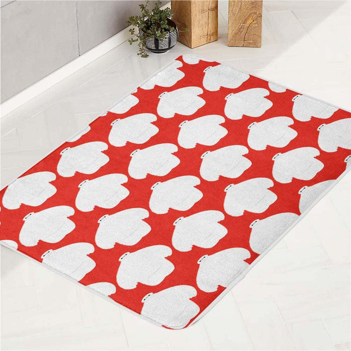 fat baymax cute robot big hero six bath rugs