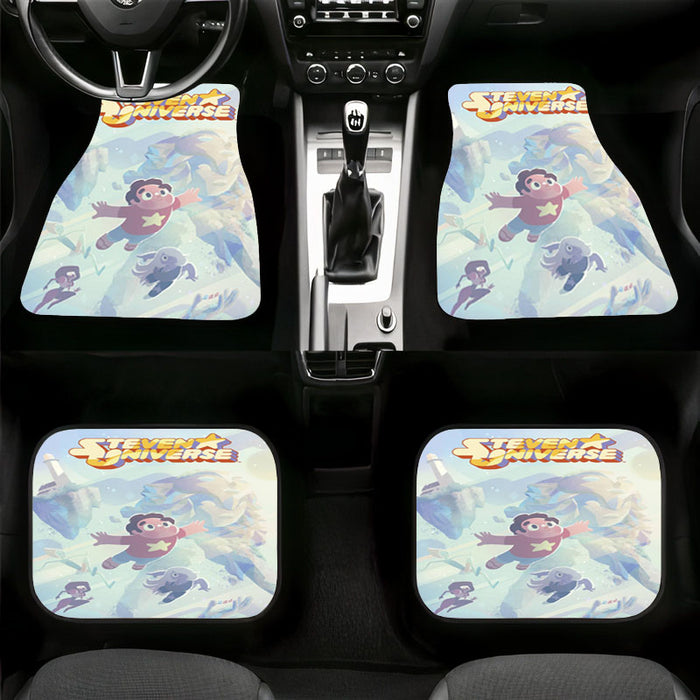 flying steven and friends steven universe Car floor mats Universal fit