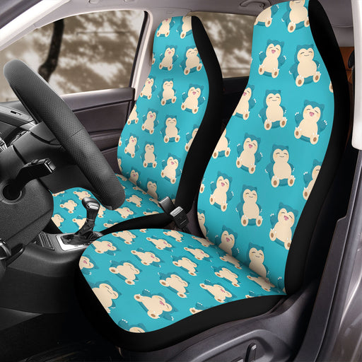 fat species pokemon series Car Seat Covers