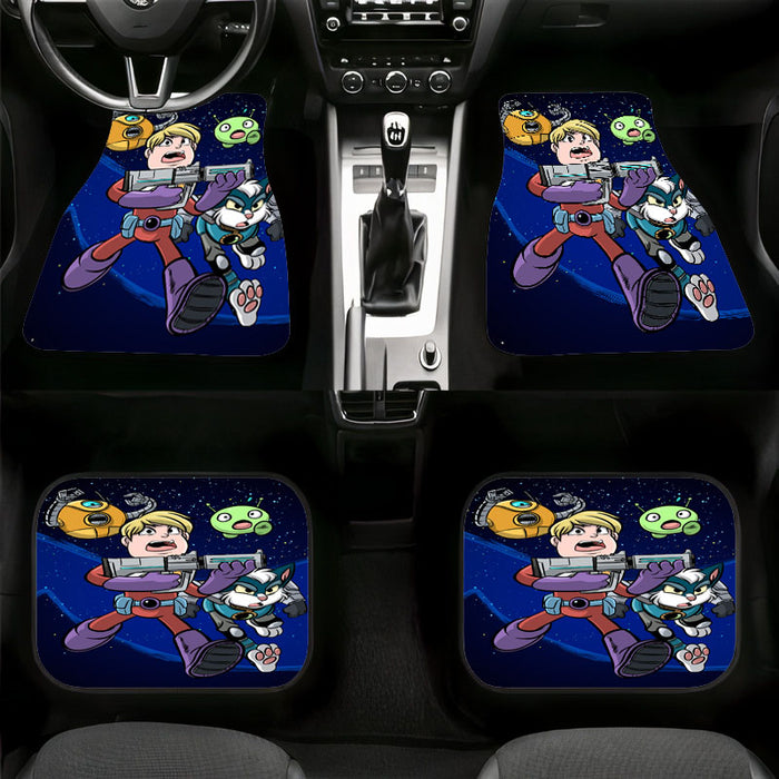 final space animated series Car floor mats Universal fit