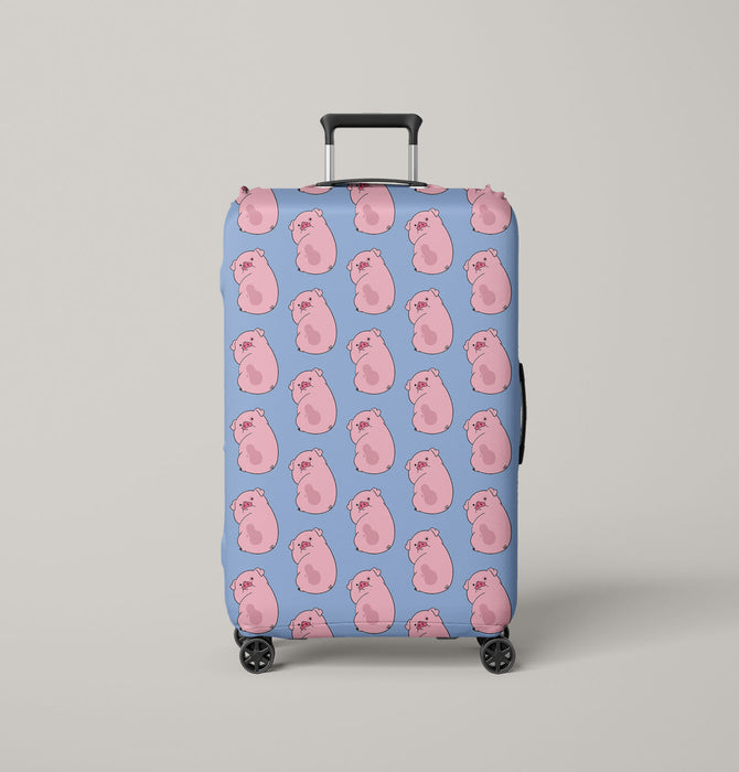 fat waddles gravity falls Luggage Cover | suitcase