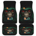 MIAMI HURRICANES SKULL LOGO Car floor mats Universal fit