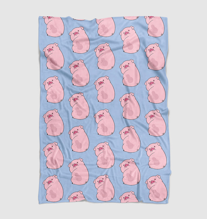 fat waddles gravity falls Ultra soft fleece blanket