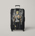 fog genos get mad one punch man Luggage Covers | Suitcase