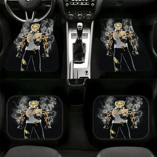 fog genos get mad one punch man Car floor mats Universal fit