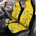 fauna and flora realistic texture Car Seat Covers