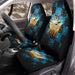 Miami Marlins new logo Car Seat Covers