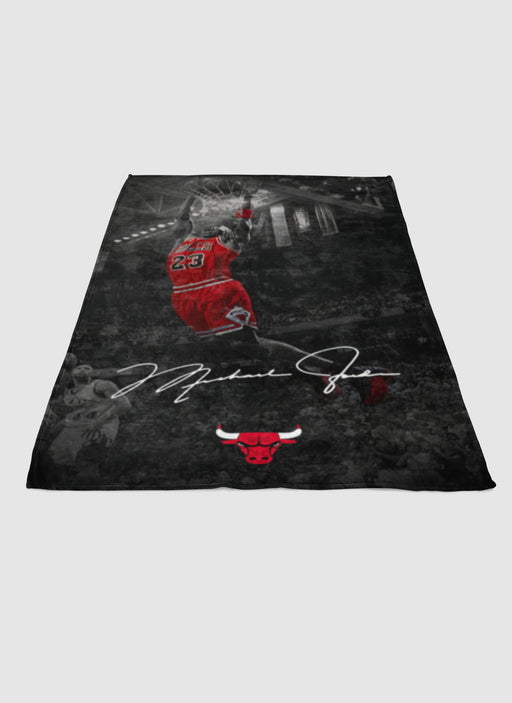 MICHAEL JORDAN DUNK SIGNATURE 1 soft fleece blanket