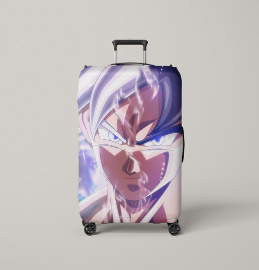 fog white goku dragon ball Luggage Covers | Suitcase