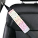 fauna flora outline rainbow Car seat belt cover