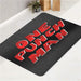 font one punch man double bath rugs