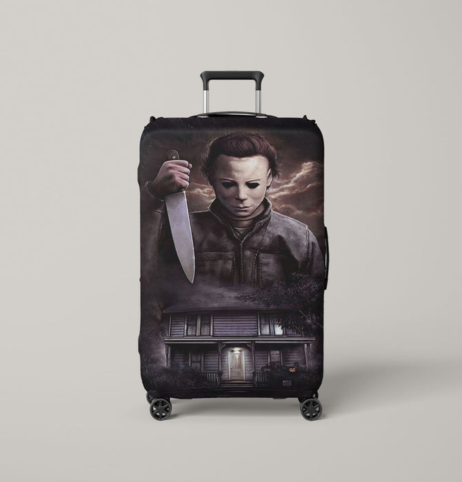 michael myers halloween 1 Luggage Cover | suitcase