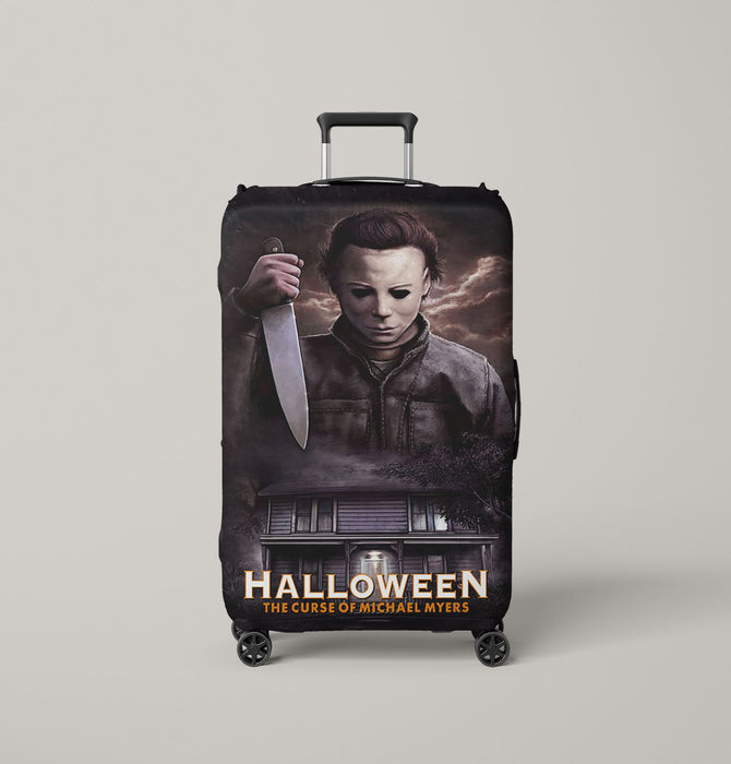 michael myers halloween 2 Luggage Cover | suitcase