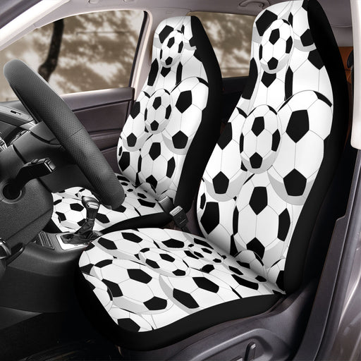 favourite sport for children is football Car Seat Covers