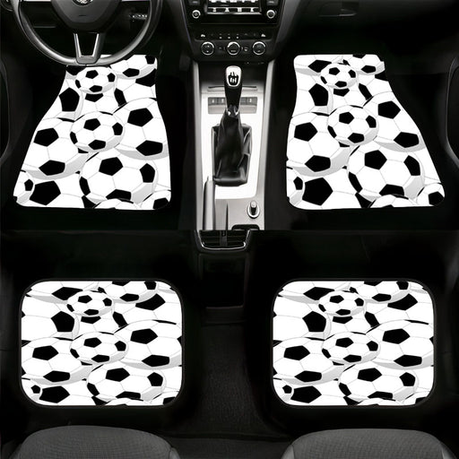 favourite sport for children is football Car floor mats Universal fit