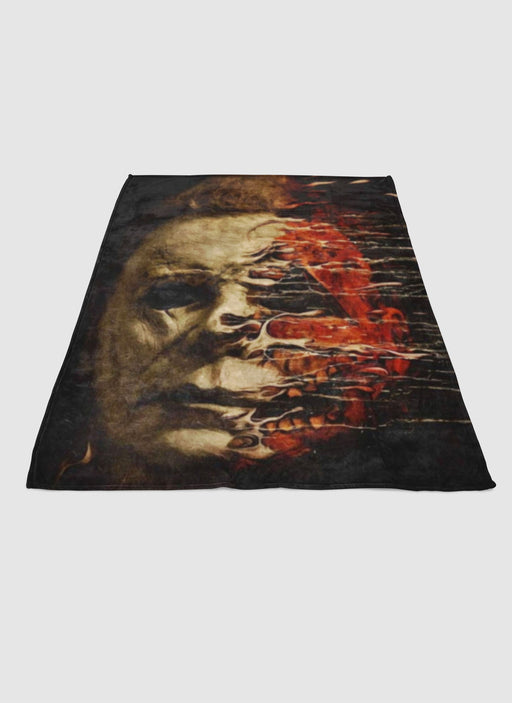 Michael Myers Halloween 3 soft fleece blanket