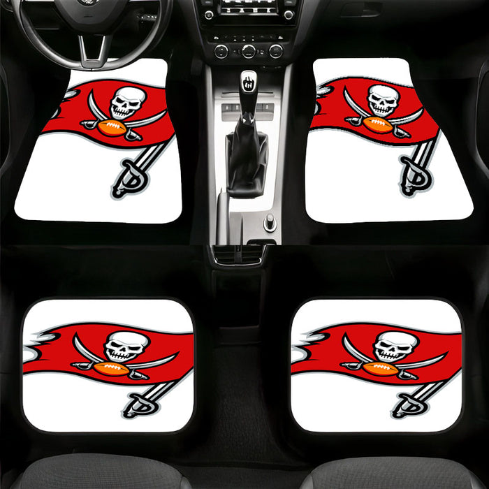 flag of tampa bay buccaneers Car floor mats Universal fit