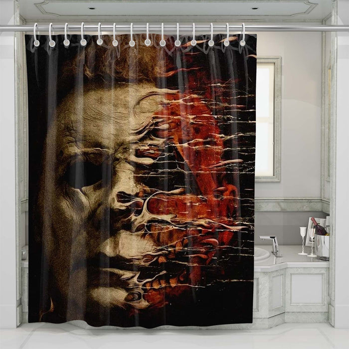 michael myers halloween 3 shower curtains