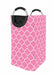 feminist ornament pink color Laundry Hamper | Laundry Basket