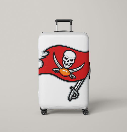 flag of tampa bay buccaneers Luggage Covers | Suitcase