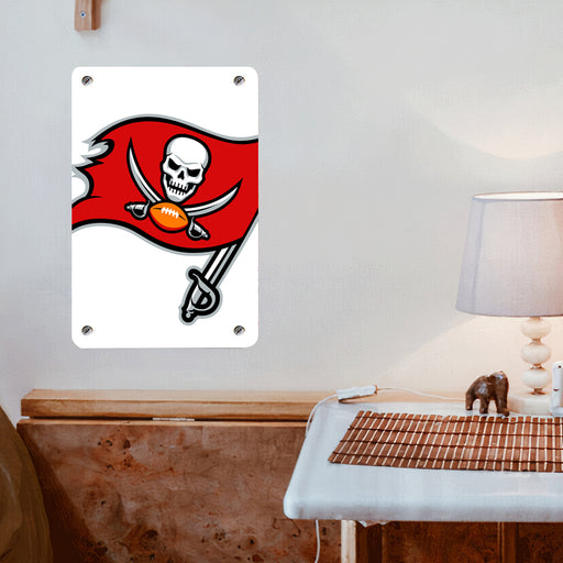 flag of tampa bay buccaneers Poster Metal print wall art