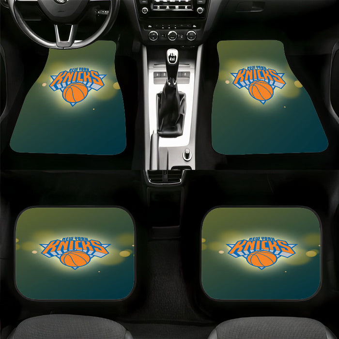 flare new york knicks green Car floor mats Universal fit