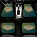 flare new york knicks green Car floor mats Universal fit