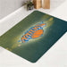 flare new york knicks green bath rugs